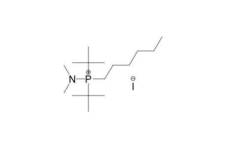 di(tert-butyl)(dimethylamino)hexylphosphonium iodide