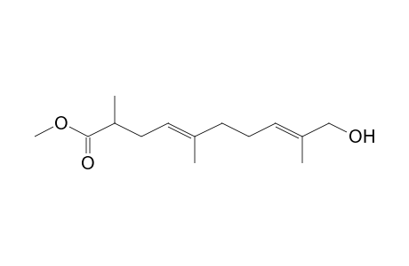 10-Hydroxy-2,5,9-trimethyldeca-4,8-dienoic acid, methyl ester