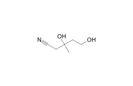 Pentanenitrile, 3,5-dihydroxy-3-methyl