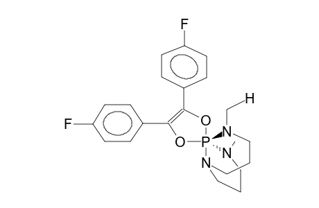 [1,2-BIS(4-FLUOROPHENYL)ETHYNEDIOXY](N'-METHYL-N,N'-TRIMETHYLENEDIAMINO)(N-METHYL-N,N-TRIMETHYLENEDIAMINO)PHOSPHORANE