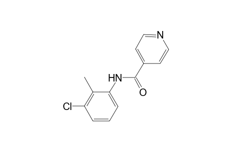 N-(3-chloro-2-methylphenyl)isonicotinamide