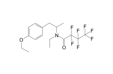 N-(1-(4-ethoxyphenyl)propan-2-yl)-N-ethyl-2,2,3,3,4,4,4-heptafluorobutanamide