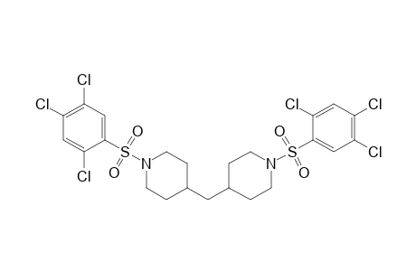 4,4'-methylenebis{1-[(2,4,5-trichlorophenyl)sulfonyl]piperidine