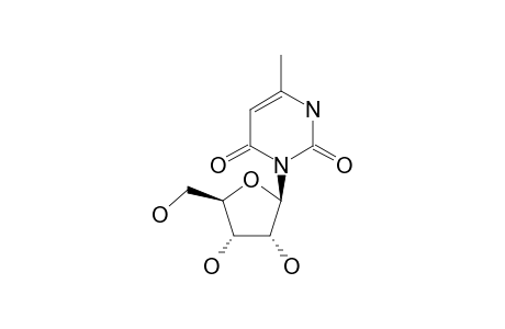 3-[(2R,3R,4S,5R)-3,4-dihydroxy-5-(hydroxymethyl)-2-oxolanyl]-6-methyl-1H-pyrimidine-2,4-dione