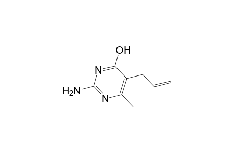 5-Allyl-2-amino-6-methyl-4-pyrimidinol