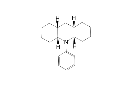 CIS-SYN-CIS-N-PHENYLPERHYDROACRIDINE