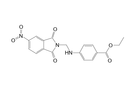 Ethyl 4-([(5-nitro-1,3-dioxo-1,3-dihydro-2H-isoindol-2-yl)methyl]amino)benzoate