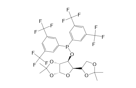 3-O-[BIS-(ALPHA,ALPHA,ALPHA,ALPHA',ALPHA',ALPHA'-HEXAFLUORO-3,5-XYLYL)-PHOSPHINO]-1,2:5,6-DI-O-ISOPROPYLIDENE-ALPHA-D-GLUCOFURANOSIDE