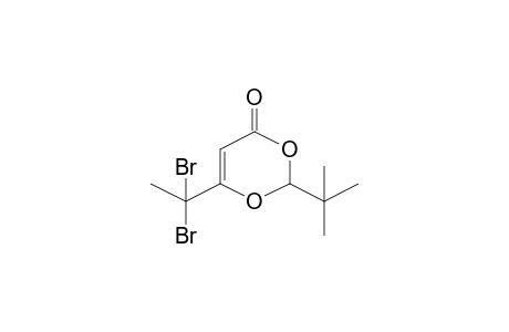 2-t-Butyl-6-(1,1-dibromoethyl)-[1,3]dioxin-4-one