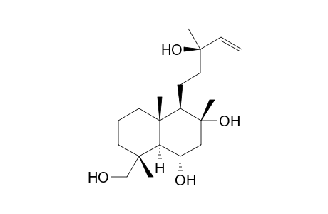 (6-alpha,8-alpha,13R)-Labd-14-ene-6,8,13,18-tetrol