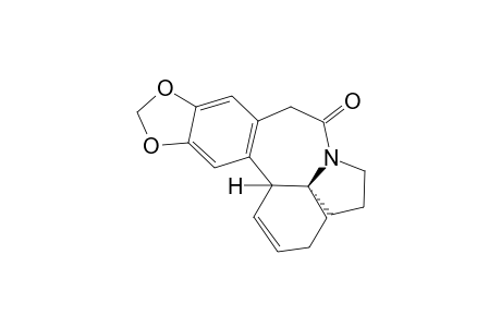 3,4,6,7-Tetrahydro-5H,15bH-cyclohexaa[a]-[1,3]dioxolo[4,5-h]pyrrolo[2,1-b]benzazepin-9(10H)-one