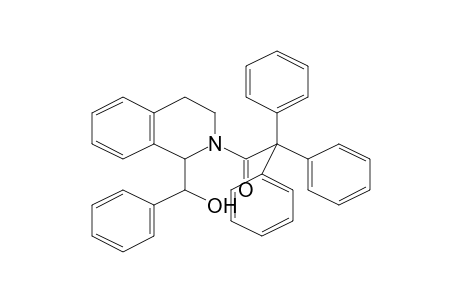 1-Isoquinolinemethanol, 1,2,3,4-tetrahydro-.alpha.-phenyl-2-(triphenylacetyl)-