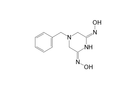 2,6-Piperazinedione, 4-(phenylmethyl)-, dioxime