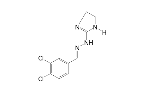 3,4 -dichlorobenzaldehyde, (2-imidazolin-2-yl) hydrazone