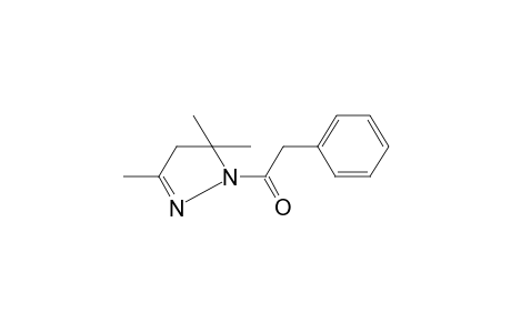 Ethanone, 1-(3,5,5-trimethyl-2-pyrazolin-1-yl)-2-phenyl-