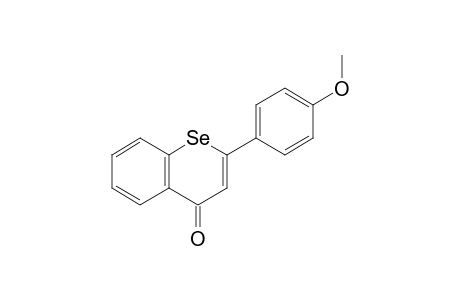 4H-1-benzoselenin-4-one, 2-(4-methoxyphenyl)-