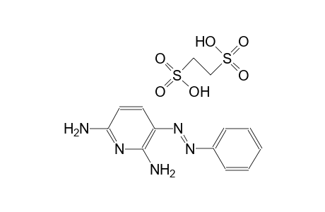 2,6-diamino-3-(phenylazo)pyridine, 1,2-ethanedisulfonate(1:1)