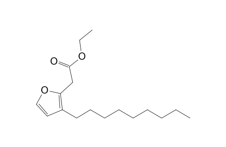 ethyl 2-(3-nonylfuran-2-yl)acetate