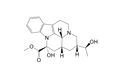 1-Hydroxy-4(S)-(1-hydroxyethyl)decahydro-1H-indolo[3,2,1-de]pyrido[3.2,1-ij][1,5]naphthyridine-1-carboxylic acid methyl ester