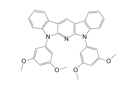 5,7-bis(3,5-dimethoxyphenyl)-5,7-dihydropyrido[2,3-b:6,5-b']diindole