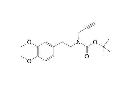 Tert-butyl 3,4-dimethoxyphenethyl(prop-2-yn-1-yl)carbamate