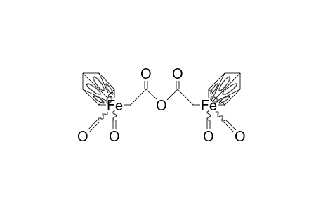 3-(Dicarbonyl-cyclopentadienyl-ferra)-propionic acid, anhydride