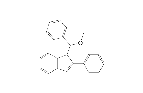 1-(Methoxy(phenyl)methyl)-2-phenyl-1H-indene