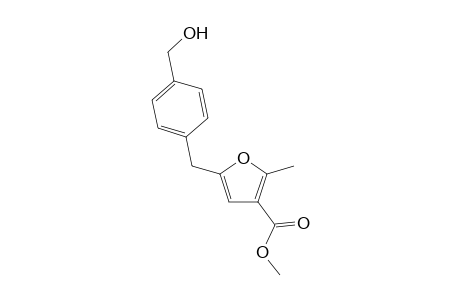 Methyl 5-[4-(Hydroxymethyl)benzyl]-2-methylfuran-3-carboxylate