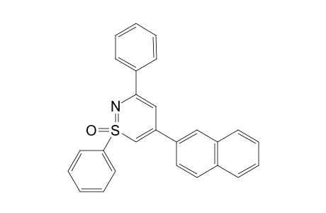 1,3-Diphenyl-5-(naphthalen-2-yl)-1,2-thiazine 1-oxide