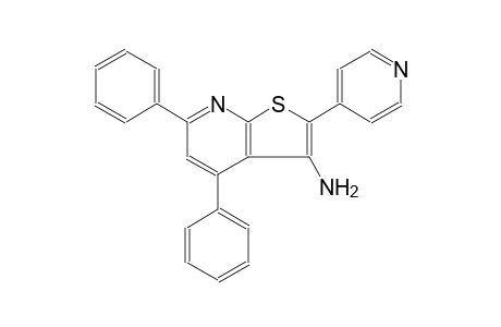 thieno[2,3-b]pyridin-3-amine, 4,6-diphenyl-2-(4-pyridinyl)-