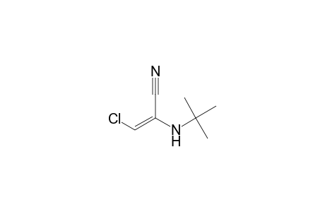 2-t-Butylamino-3-chloro-acrylonitrile