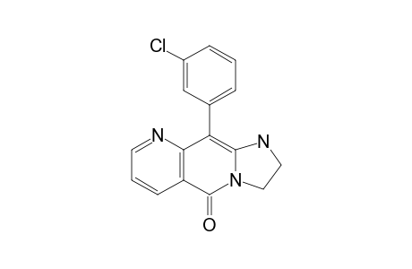 10-(3-chlorophenyl)-2,3-dihydro-1H-imidazo[1,2-g][1,6]naphthyridin-5-one