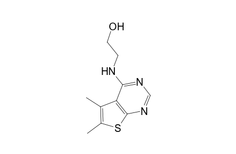 2-[(5,6-dimethylthieno[2,3-d]pyrimidin-4-yl)amino]ethanol
