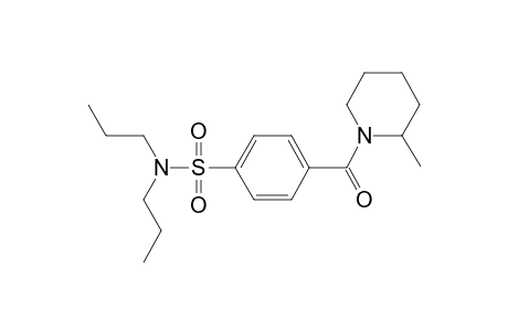 4-(2-Methylpiperidin-1-yl)carbonyl-N,N-dipropyl-benzenesulfonamide