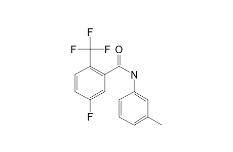 3-Fluoro-6-trifluoromethylbenzamide, N-(3-methylphenyl)-