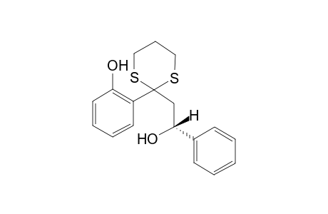 2-{2'-((R)-2"-Hydroxy-2"-phenylethyl)-1',3'-dithian-2'-yl]phenol