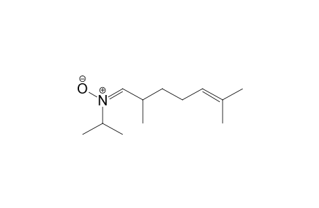 (E)-N-isopropyl-2,6-dimethylhept-5-en-1-imine oxide