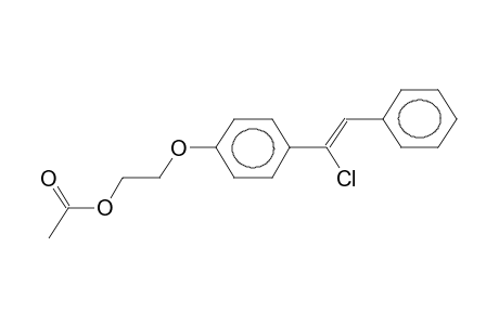 1-[4-(2-ACETOXYETHOXYPHENYL)]-1-CHLORO-2-PHENYLETHENE