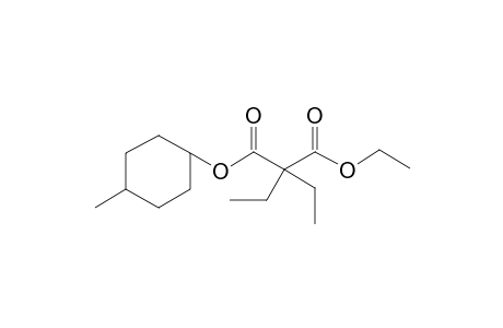 Diethylmalonic acid, ethyl 4-methylcyclohexyl ester