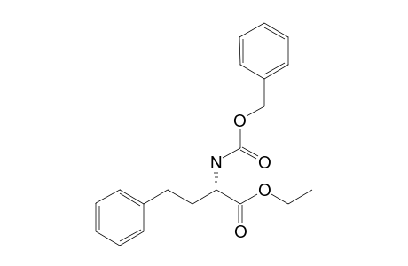 (2S)-2-(benzyloxycarbonylamino)-4-phenyl-butyric acid ethyl ester