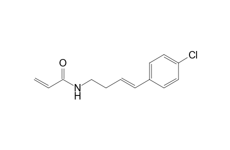 N-[(4-Chlorophenyl)-3(E)-butenyl]propenylamide