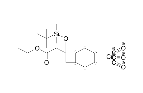 Chhromium, tricarbonyl-[1-(dimethly-t-butylsilyloxy)-1-(ethoxycarbonylmethyl)-.eta.-6-benzocyclobutene]