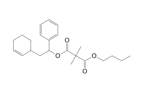 Dimethylmalonic acid, butyl 1-phenyl-2-(cyclohex-2-enyl)ethyl ester