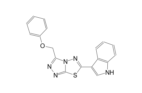 1H-indole, 3-[3-(phenoxymethyl)[1,2,4]triazolo[3,4-b][1,3,4]thiadiazol-6-yl]-
