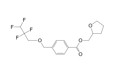 Tetrahydro-2-furanylmethyl 4-[(2,2,3,3-tetrafluoropropoxy)methyl]benzoate