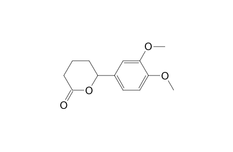 6-(3,4-Dimethoxyphenyl)-2-oxanone