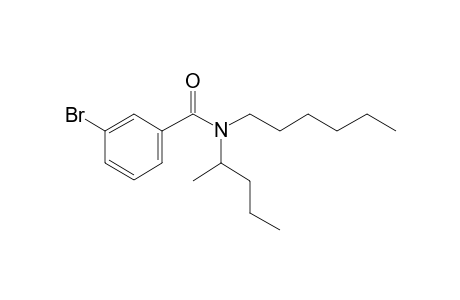 Benzamide, 3-bromo-N-(2-pentyl)-N-hexyl-