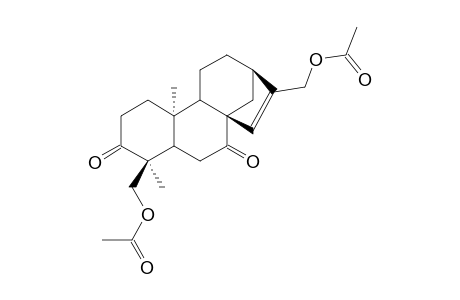 (ent)-17,18-Diacetoxy-Kaur-15-ene-3,7-dione