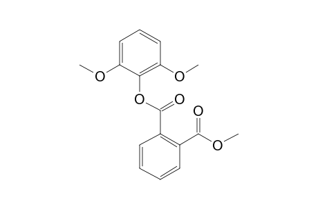 Phthalic acid, 2,6-dimethoxyphenyl methyl ester