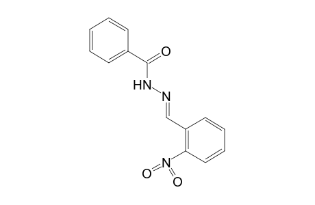 benzoic acid, (o-nitrobenzylidene)hydrazide